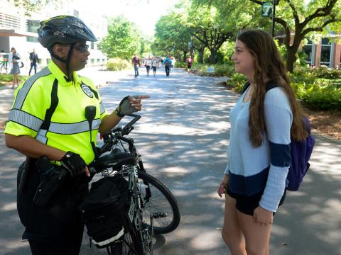 TUPD Bike Officer